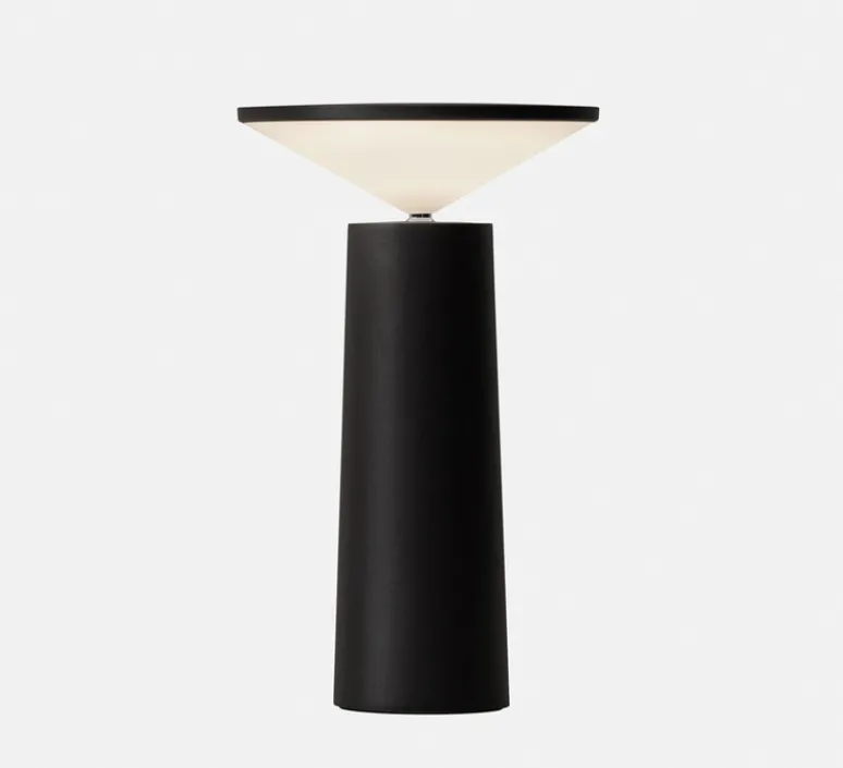 Lampe*LEDS C4 Baladeuse, Cocktail orientable, , LED, dim, 2700k, 154 lm, Ø12,8cm, H21,5cm - noir