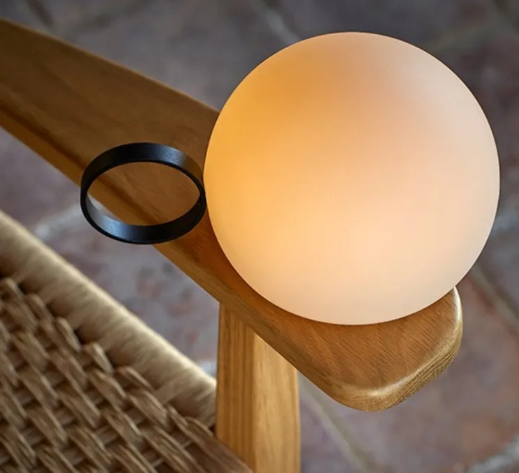 Baladeuse, d'extérieur, Circ M-3726, noir, IP67, LED, dim, 3000K, 290 lm, L22,9cm, H12,1cm - Estiluz