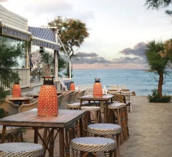 Baladeuse, d'extérieur, Nans M/41/R Outdoor, Brun graphite - Teinte rouge, IP65, LED, 2700K, 460 lm, Ø20.8cm, H40.5cm - Bover