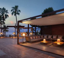 Baladeuse, d'extérieur, Nans M/41/R Outdoor, Brun graphite - Teinte rouge, IP65, LED, 2700K, 460 lm, Ø20.8cm, H40.5cm - Bover