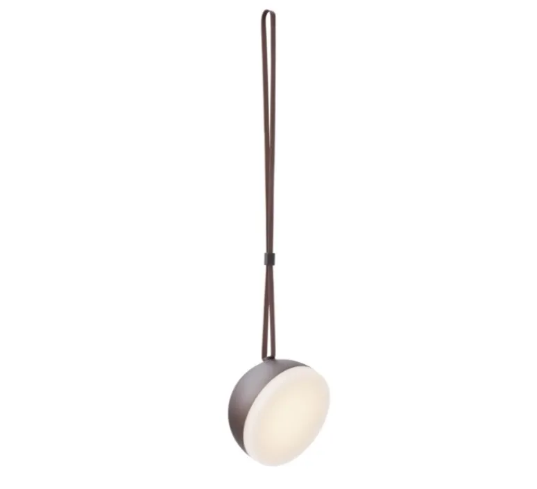 Enfants|Lampe*New Works Baladeuse, d'extérieur, Sphere Adventure, , IP67, LED, dim, 2700K-3300K, 350 lm, Ø14cm, H9,5cm - bronze foncé
