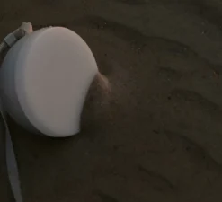 Baladeuse, d'extérieur, Sphere Adventure, gris chaud, IP67, LED, dim, 2700K-3300K, 350 lm, Ø14cm, H9,5cm - New Works