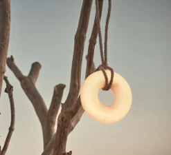 Lampe|Enfants*Bolia Baladeuse, Donut, , IP44, LED, 2700K,L17cm, H5.5cm - blanc