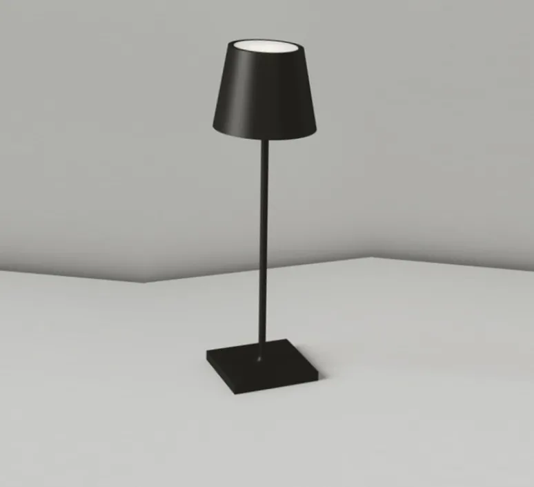 Lampe*Nedgis Baladeuse, Drink, , IP54, LED, dim, 3000K, 190 lm, Ø11cm, H38cm - noir