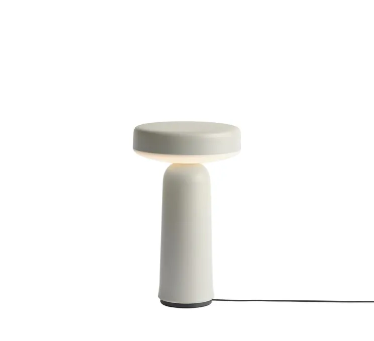 Baladeuse, Ease, gris, IP54, LED, dim, 2700K, 230 lm, Ø13,2cm, H21,5cm - Muuto