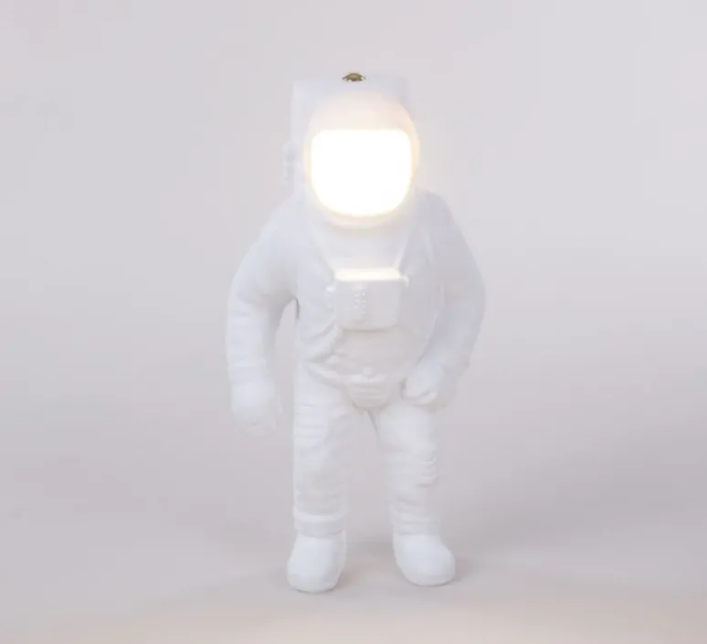 Enfants|Lampe*Seletti Baladeuse, Flashing Starman, , LED, 2700K, 300lm, L18cm, H22,5cm - blanc