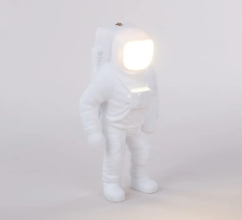 Enfants|Lampe*Seletti Baladeuse, Flashing Starman, , LED, 2700K, 300lm, L18cm, H22,5cm - blanc