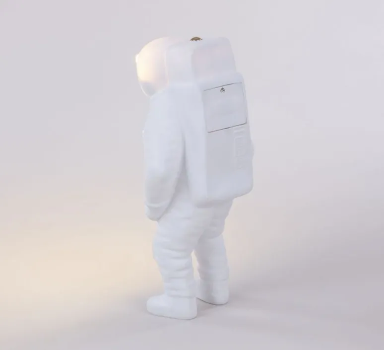 Enfants|Lampe*Seletti Baladeuse, Flashing Starman, , LED, 2700K, 300lm, L18cm, H22,5cm - blanc