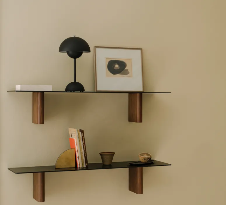 Lampe*Andtradition Baladeuse, Flowerpot VP9, , IP44, LED, 2700K, 325lm, Ø16cm, H29,5cm - noir mat