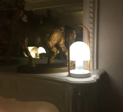 Lampe|Enfants*Marset Baladeuse, Follow me, , LED,2700K, 135lm Ø12,3cm, H28,8cm - blanc