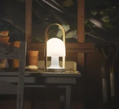 Lampe|Enfants*Marset Baladeuse, Follow me, , LED,2700K, 135lm Ø12,3cm, H28,8cm - blanc