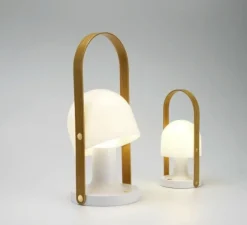 Lampe*Marset Baladeuse, Follow Me Plus, , LED, 2700K, 290lm, dimmable, H44,3cm, Ø18,5cm - blanc