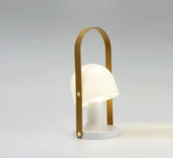 Lampe*Marset Baladeuse, Follow Me Plus, , LED, 2700K, 290lm, dimmable, H44,3cm, Ø18,5cm - blanc