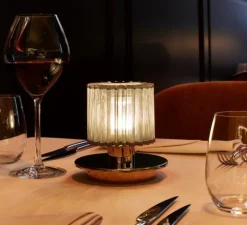 Lampe*DCW éditions Paris Baladeuse, In the Sun, , LED, 2700K, 175lm, Ø13cm, H12,7cm - or