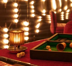 Lampe*DCW éditions Paris Baladeuse, In the Sun, , LED, 2700K, 175lm, Ø13cm, H12,7cm - or