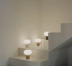 Lampe*New Works Baladeuse, Karl-Johan, , IP67, LED, dim, 2700K, 160 lm, Ø16cm, H18cm - Vert forêt