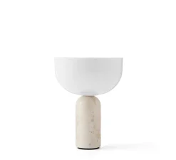 Lampe*New Works Baladeuse, Kizu, , LED, 2700K, 200lm, Ø18cm, H24cm - Marbre kunis breccia