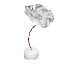 Lampe*Slamp Baladeuse, La Fleur, , LED, dim, 2700K, 150 lm, Ø15cm, H26cm - blanc