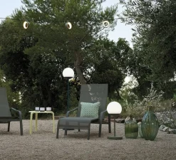 Lampe*Fermob Baladeuse, Lampe à poser, d'extérieur H63 Mooon! , cactus, IP44, dim, 3000K-6000K, 500lm, Ø25cm, H63cm - vert