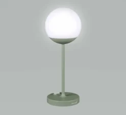 Lampe*Fermob Baladeuse, Lampe H41 , Mooon! IP44, dim, 3000K-6000K, 150lm, Ø15cm, H41cm - gris argile