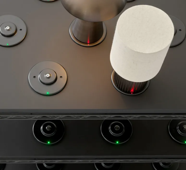 Lampe*Andtradition Baladeuse, Manhattan SC52, , LED, 2700K, 100lm, Ø13cm, H25cm - bronze, toile