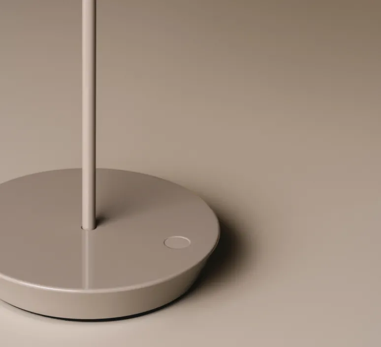 Lampe*Vibia Baladeuse, Mayfair Mini, , LED, dim, 2700k, 175 lm, IP20, Ø20cm, H38cm - beige