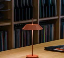 Lampe*Vibia Baladeuse, Mayfair Mini, , LED, dim, 2700k, 175 lm, IP20, Ø20cm, H38cm - rouge terre