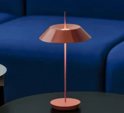 Lampe*Vibia Baladeuse, Mayfair Mini, , LED, dim, 2700k, 175 lm, IP20, Ø20cm, H38cm - rouge terre
