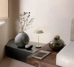 Lampe*Vibia Baladeuse, Mayfair Mini, , LED, dim, 2700k, 175 lm, IP20, Ø20cm, H38cm - vert