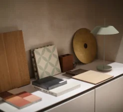 Lampe*Vibia Baladeuse, Mayfair Mini, , LED, dim, 2700k, 175 lm, IP20, Ø20cm, H38cm - vert