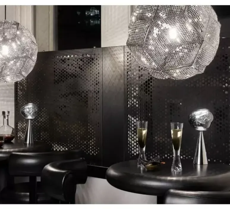 Lampe*Tom Dixon Baladeuse, Melt Portable, , IP44, LED, dim, 3000K, 100 lm, L13cm, H28cm - argent