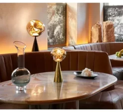 Baladeuse, Melt Portable, or, IP44, LED, dim, 3000K, 100 lm, L13cm, H28cm - Tom Dixon