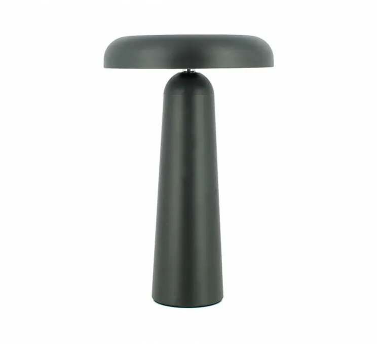 Baladeuse, Mush Mush, noir, LED, dim, 3000K, 120 lm, Ø14cm, H21,8cm - Nexel