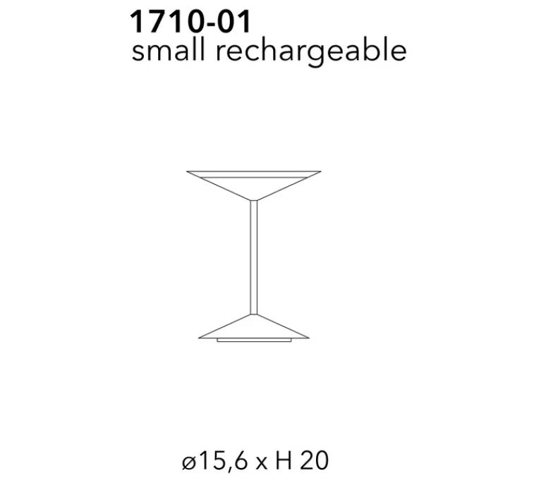 Lampe*Penta Baladeuse, Narciso, petit, , LED, dim, 3000K, Ø16cm, H20cm - gris