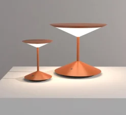 Lampe*Penta Baladeuse, Narciso, petit, , LED, dim, 3000K, Ø16cm, H20cm - orange