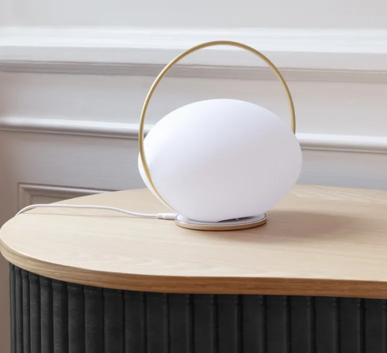 Lampe*Umage Baladeuse, Orbit, , IP44, LED, dim, 2700/4000/6000K, 50lm, Ø19,5cm, H18,6cm - blanc