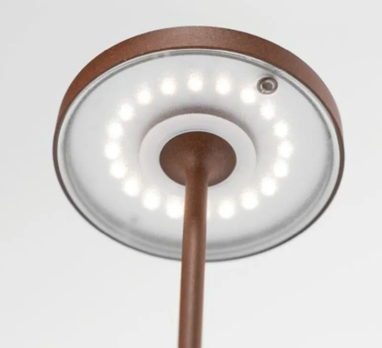 Lampe*Zafferano Baladeuse, Poldina Reverso, , IP54, LED, dim, 2200-2700-3000K, 241-250-262 lm, Ø11cm, H35cm - Gris foncé