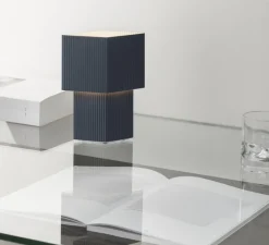 Lampe*Pholc Baladeuse, Romb Mini, , IP44, L8cm, H19cm - bleu