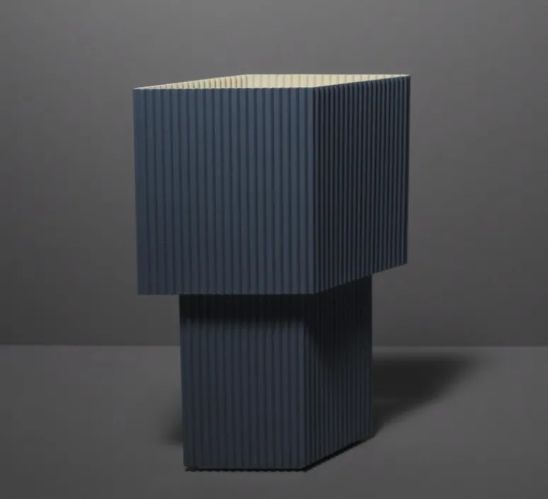 Lampe*Pholc Baladeuse, Romb Mini, , IP44, L8cm, H19cm - bleu