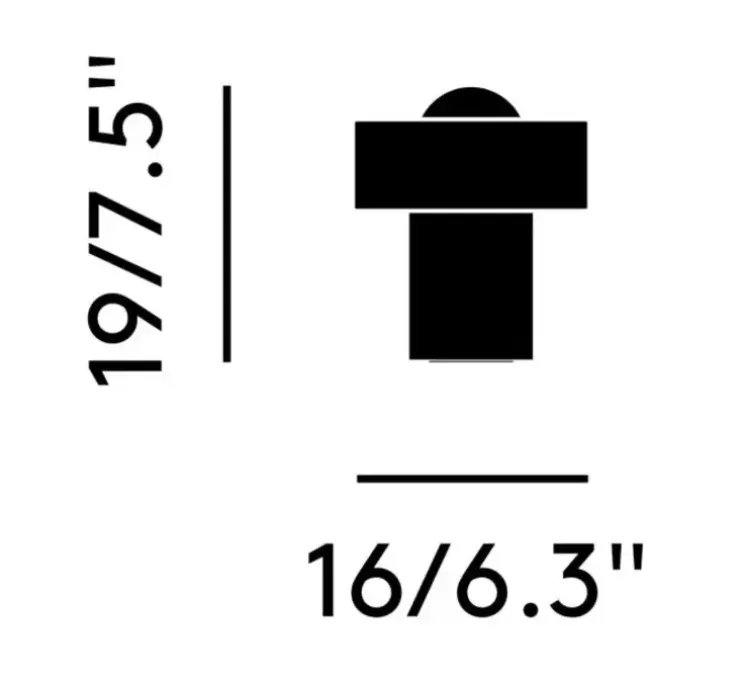 Baladeuse, Stone, Marbre blanc, LED, dim, 3000K, 160 lm, Ø19cm, H16cm - Tom Dixon