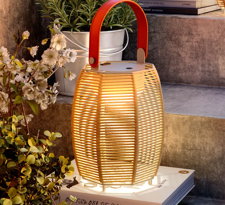 Lampe*Bover Baladeuse, Tanit M/29/R, , LED, 2700K, 54lm, Ø15,5cm, H29cm - beige