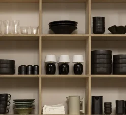 Lampe*Audo Copenhagen Baladeuse, Torso, , LED, dim, 2700K, 150lm, Ø11,7cm, H19,6cm - noir