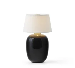 Lampe*Audo Copenhagen Baladeuse, Torso, , LED, dim, 2700K, 150lm, Ø11,7cm, H19,6cm - noir