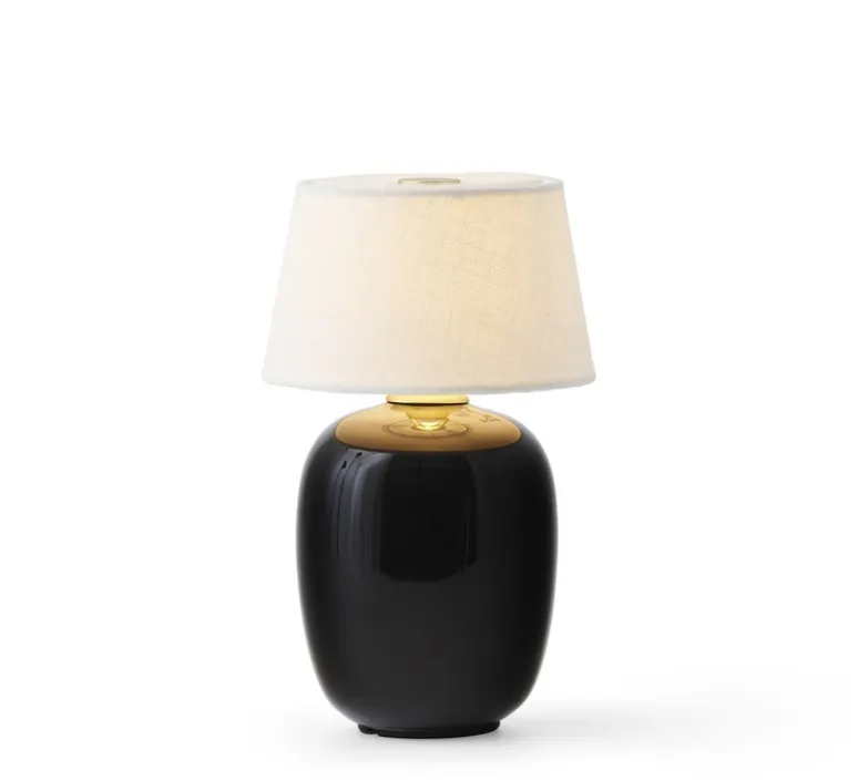 Lampe*Audo Copenhagen Baladeuse, Torso, , LED, dim, 2700K, 150lm, Ø11,7cm, H19,6cm - noir