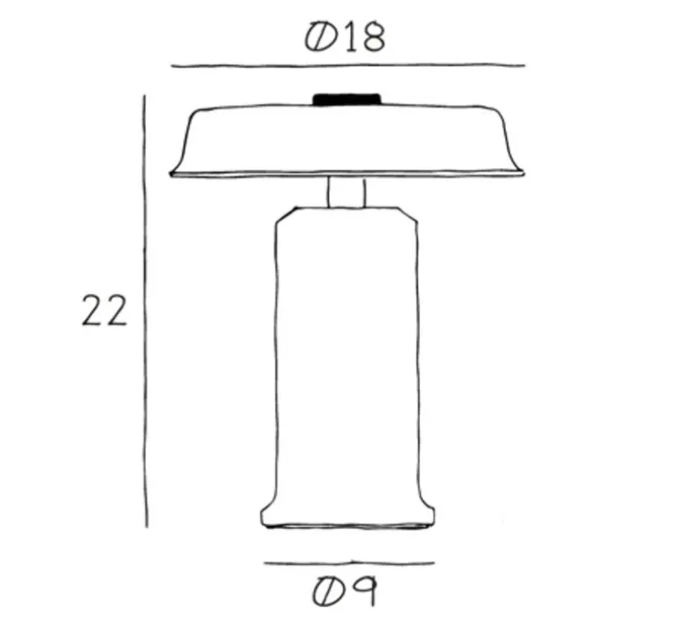 Baladeuse, Trip No.2 , Opaline ambre, Marbre vert, IP44, LED, dim, 2700K, Ø18cm, H22cm - Design by us