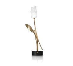 Baladeuse, Tulip Battery, noir, LED, dim, 3000K, 150 lm, L8,5cm, H38cm - Slamp