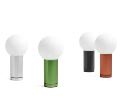Baladeuse, Turn On, orange, LED, 2700K, 250lm, Ø10cm, H19,5cm - HAY