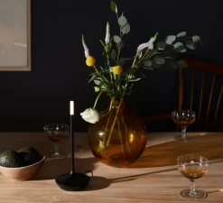 Lampe*Graypants Baladeuse, Wick, noir, LED, dim, 2600K, lm, Ø12cm, H26cm -