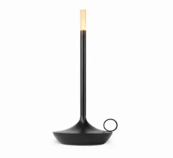 Lampe*Graypants Baladeuse, Wick, noir, LED, dim, 2600K, lm, Ø12cm, H26cm -