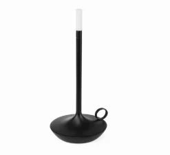 Lampe*Graypants Baladeuse, Wick, noir, LED, dim, 2600K, lm, Ø12cm, H26cm -